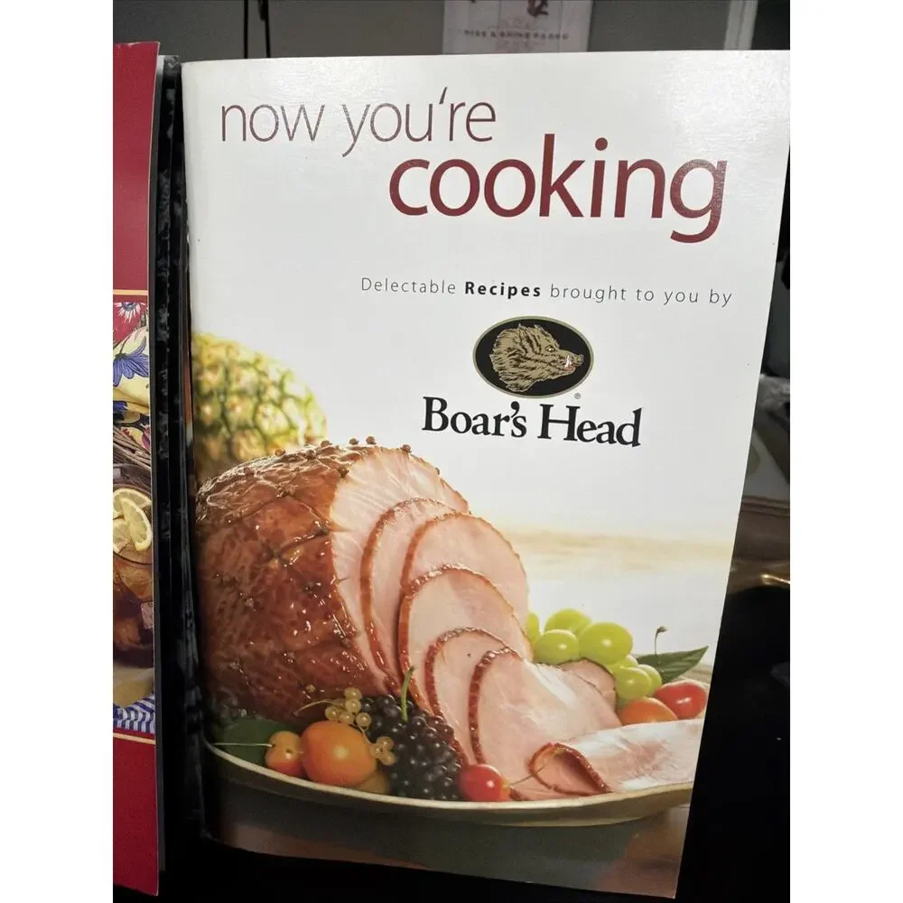 2 Boar’s Head Cooking CLASSIC RECIPES‎ & Now You’re Cooking (Paperback) Vintage